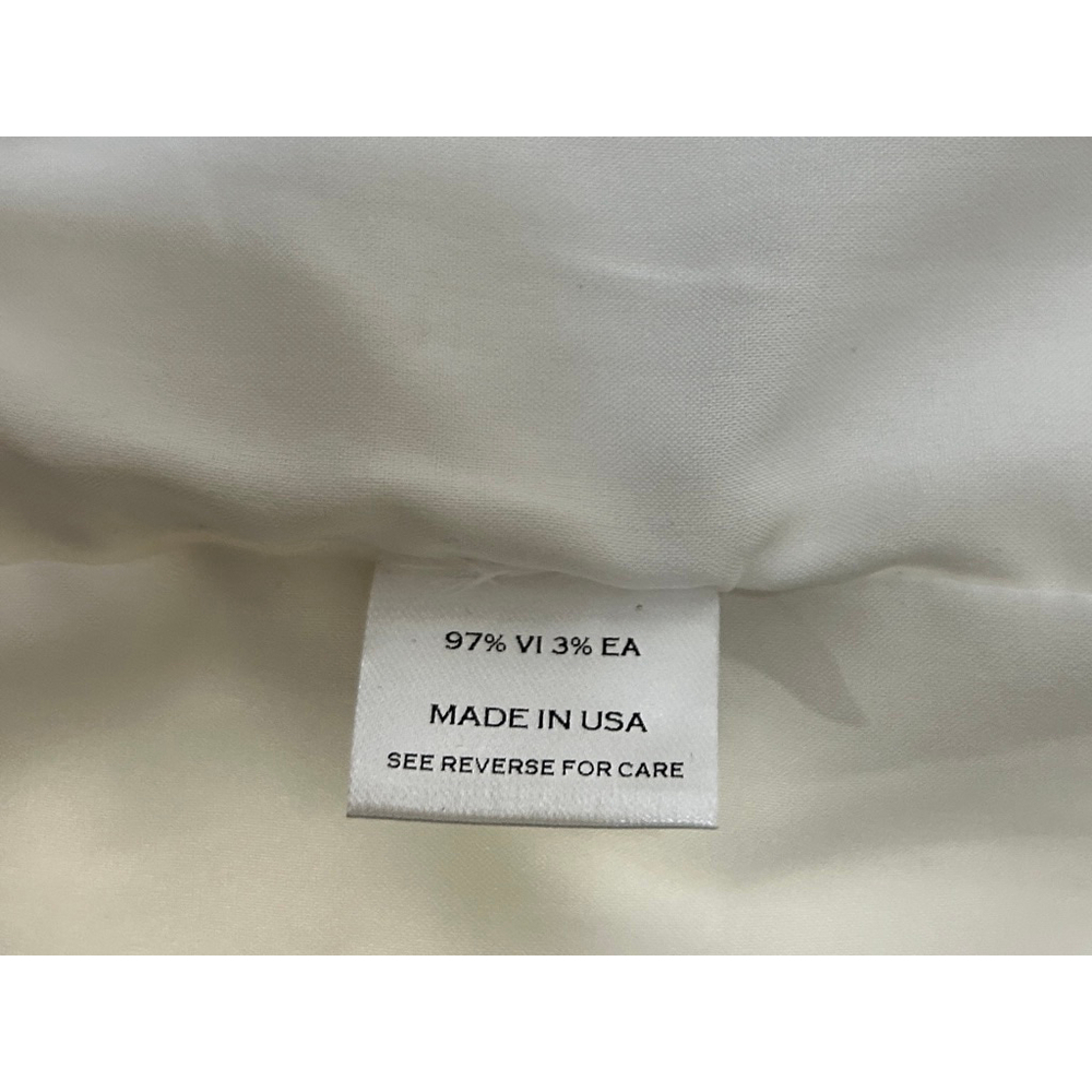 Laila Azhar Ivory One Shoulder Gathered Side Drape Dress 6 - Picture 8 of 9